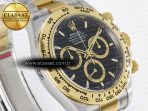 Rolex Daytona 126503 Clean 1:1 Best Edition 904L Black Dial on SS/YG Bracelet Super Clone DD4131 - Görsel 5