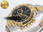 Rolex Daytona 126503 Clean 1:1 Best Edition 904L Black Dial on SS/YG Bracelet Super Clone DD4131 - Görsel 6