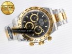 Rolex Daytona 126503 Clean 1:1 Best Edition 904L Black Dial on SS/YG Bracelet Super Clone DD4131 - Görsel 8
