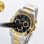 Rolex Daytona 126503 QF 1:1 Best Edition Black Dial on SS/YG Braclet SH4131 V5