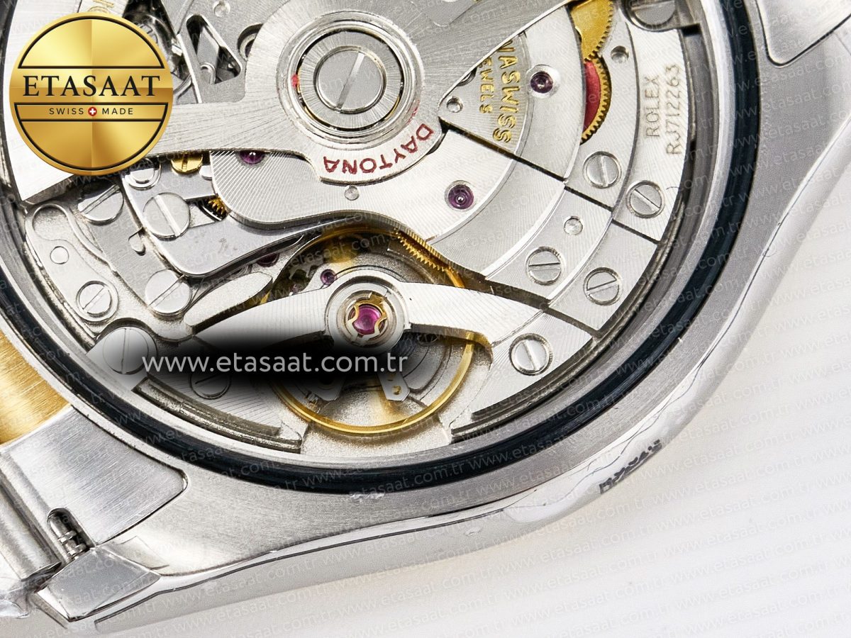 Rolex Daytona 126503 QF 1:1 Best Edition Black Dial on SS/YG Braclet SH4131 V5 - Görsel 24