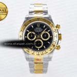 Rolex Daytona 126503 QF Siyah Kadran Bilezik SH4131 V5 Eta Saat - Görsel 3 - 1:1 Süper Klon Saat