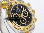 Rolex Daytona 126503 QF 1:1 Best Edition Black Dial on SS/YG Braclet SH4131 V5 - Görsel 4