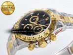 Rolex Daytona 126503 QF 1:1 Best Edition Black Dial on SS/YG Braclet SH4131 V5 - Görsel 6