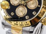 Rolex Daytona 126503 QF 1:1 Best Edition Black/YG Dial on SS/YG Braclet SH4131 V5 - Görsel 12