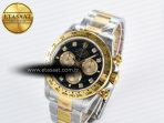 Rolex Daytona 126503 QF 1:1 Best Edition Black/YG Dial on SS/YG Braclet SH4131 V5 - Görsel 2