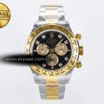 Rolex Daytona 126503 QF Siyah/Altın Kadran SH4131 Eta Saat - Görsel 3 - 1:1 Süper Klon Saat