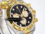 Rolex Daytona 126503 QF 1:1 Best Edition Black/YG Dial on SS/YG Braclet SH4131 V5 - Görsel 4