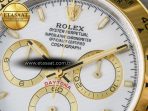 Rolex Daytona 126503 QF 1:1 Best Edition White Dial on SS/YG Braclet SH4131 V5 - Görsel 10