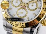 Rolex Daytona 126503 QF 1:1 Best Edition White Dial on SS/YG Braclet SH4131 V5 - Görsel 13