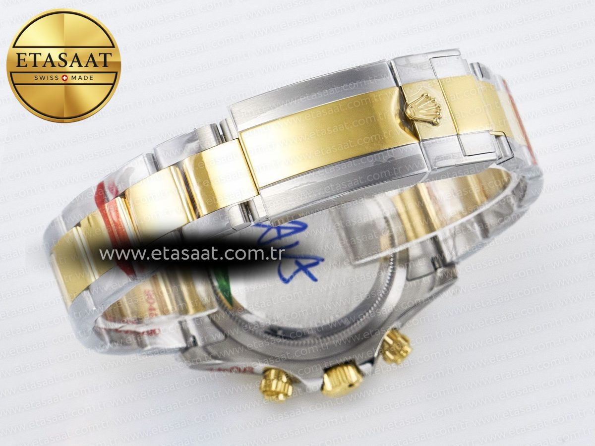 Rolex Daytona 126503 QF 1:1 Best Edition White Dial on SS/YG Braclet SH4131 V5 - Görsel 17