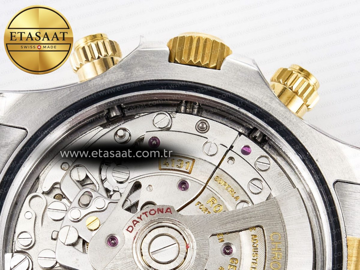 Rolex Daytona 126503 QF 1:1 Best Edition White Dial on SS/YG Braclet SH4131 V5 - Görsel 23