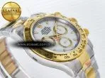 Rolex Daytona 126503 QF 1:1 Best Edition White Dial on SS/YG Braclet SH4131 V5 - Görsel 7