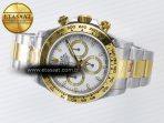 Rolex Daytona 126503 QF 1:1 Best Edition White Dial on SS/YG Braclet SH4131 V5 - Görsel 9