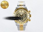 Rolex Daytona 126503 QF 1:1 Best Edition YG Dial on SS/YG Braclet SH4131 V5 - Görsel 3
