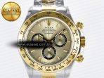 Rolex Daytona 126503 QF 1:1 Best Edition YG Dial on SS/YG Braclet SH4131 V5 - Görsel 5