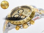 Rolex Daytona 126503 QF 1:1 Best Edition YG Dial on SS/YG Braclet SH4131 V5 - Görsel 6