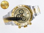 Rolex Daytona 126503 QF 1:1 Best Edition YG Dial on SS/YG Braclet SH4131 V5 - Görsel 8
