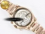 Rolex Daytona 126505 QF 1:1 Best Edition Black/RG Diamonds Dial on RG Braclet SH4131 V5 - Görsel 17