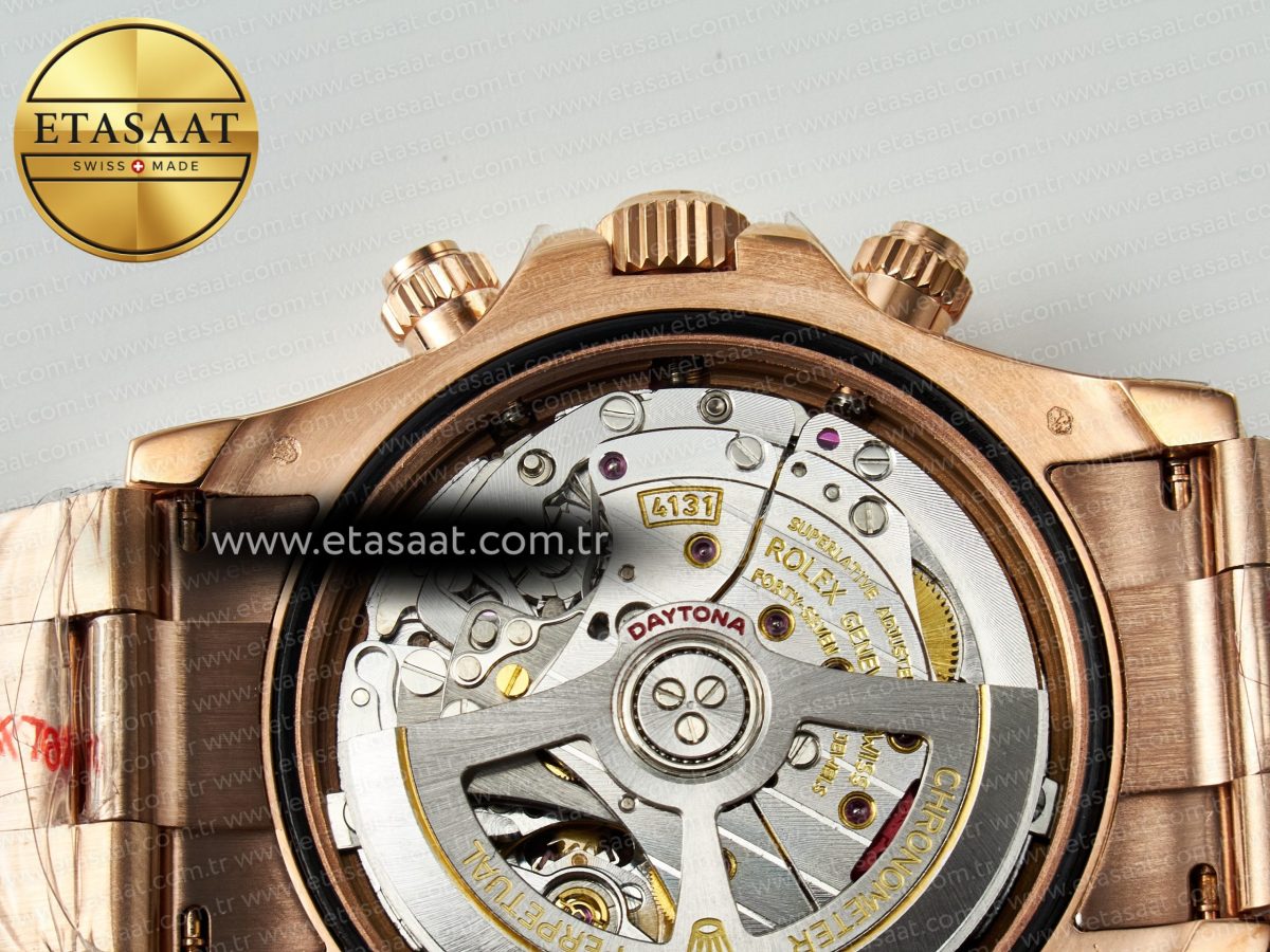 Rolex Daytona 126505 QF 1:1 Best Edition Brown/Black Dial On Oyster Bracelet SH4131 V6(Gain Weight) - Görsel 23