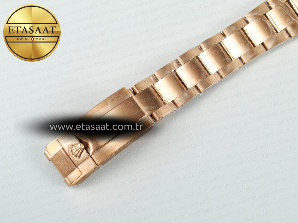 Rolex Daytona 126505 QF 1:1 Best Edition Brown/Black Dial On Oyster Bracelet SH4131 V6(Gain Weight) - Görsel 27