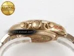 Rolex Daytona 126505 QF 1:1 Best Edition Brown Dial Stick Markers On RG Bracelet SH4131 V6（Gain Weight） - Görsel 16