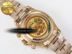 Rolex Daytona 126505 QF 1:1 Best Edition Brown Dial Stick Markers On RG Bracelet SH4131 V6(Gain Weight) - Görsel 18