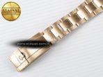 Rolex Daytona 126505 QF 1:1 Best Edition Brown Dial Stick Markers On RG Bracelet SH4131 V6(Gain Weight) - Görsel 27