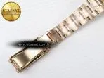 Rolex Daytona 126505 QF 1:1 Best Edition Brown Dial Stick Markers On RG Bracelet SH4131 V6（Gain Weight） - Görsel 28
