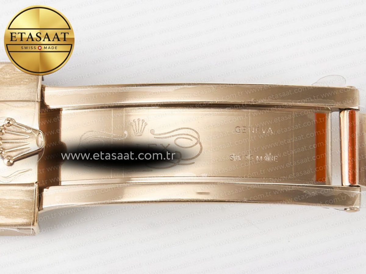 Rolex Daytona 126505 QF 1:1 Best Edition Brown Dial Stick Markers On RG Bracelet SH4131 V6（Gain Weight） - Görsel 32
