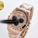 Rolex Daytona 126505 RG/Black Dial on RG Braclet SH4131