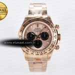 Rolex Daytona 126505 RG/Siyah Kadran Bilezik SH4131 Eta Saat - Görsel 3 - 1:1 Süper Klon Saat