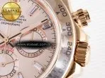 Rolex Daytona 126505 RG QF 1:1 Best Edition RG Dial Crystal Markers On RG Bracelet SH4131 V6 (Gain Weight) - Görsel 11