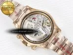 Rolex Daytona 126505 RG QF 1:1 Best Edition RG Dial Crystal Markers On RG Bracelet SH4131 V6 (Gain Weight) - Görsel 20
