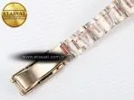 Rolex Daytona 126505 RG QF 1:1 Best Edition RG Dial Crystal Markers On RG Bracelet SH4131 V6 (Gain Weight) - Görsel 28