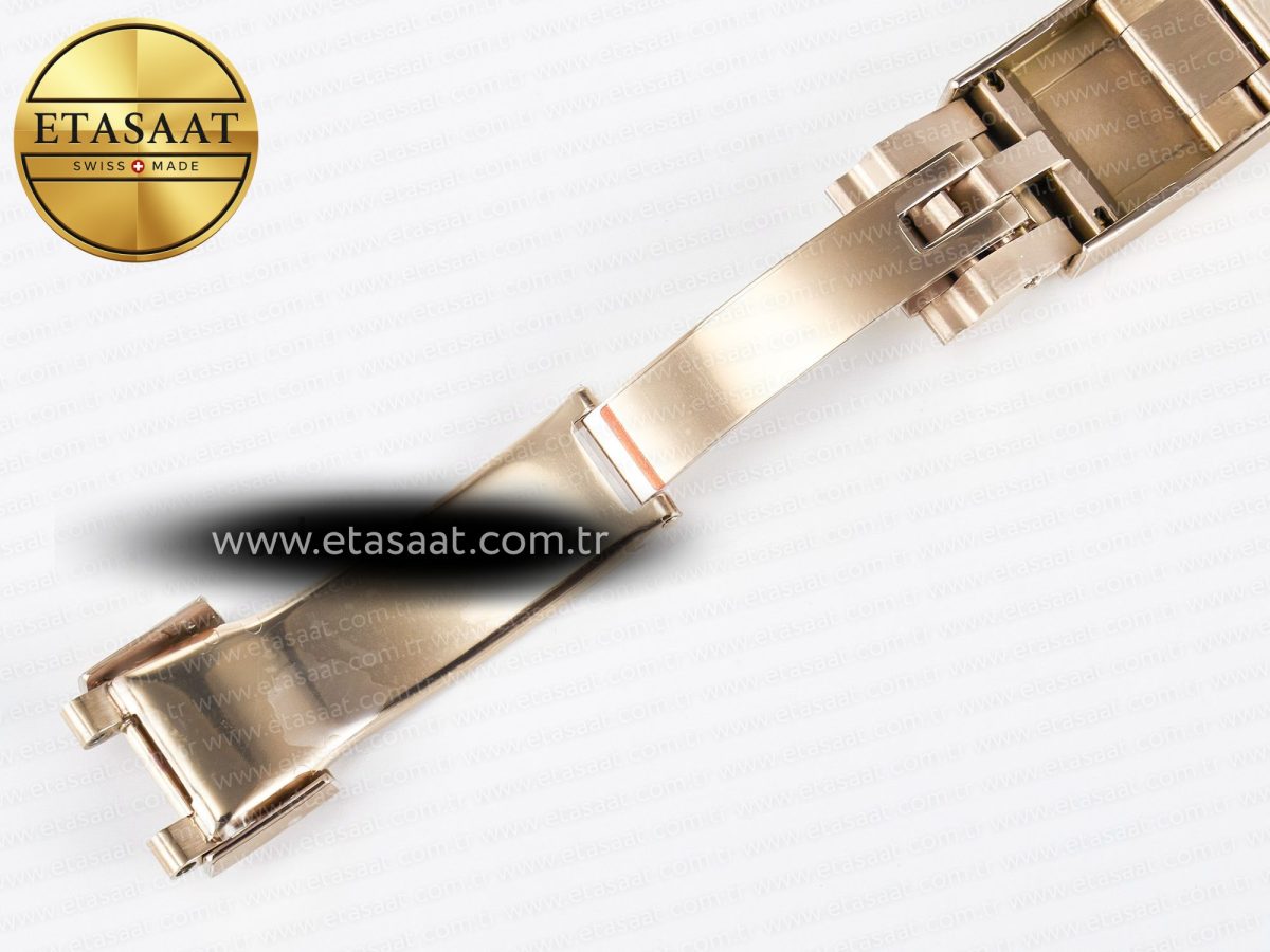 Rolex Daytona 126505 RG QF 1:1 Best Edition RG Dial Crystal Markers On RG Bracelet SH4131 V6 (Gain Weight) - Görsel 29
