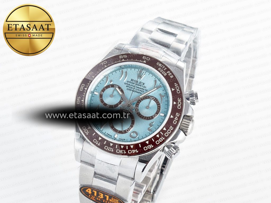 daytona 126506 arabic qf 11 best edition ice blue dial on ss bracelet sh4131 v6 gain weight1