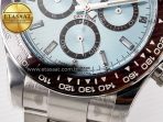 Rolex Daytona 126506 Clean 1:1 Best Edition 904L Steel Ice Blue Dial Crystral Markers on SS Braclet SH4131 - Görsel 13