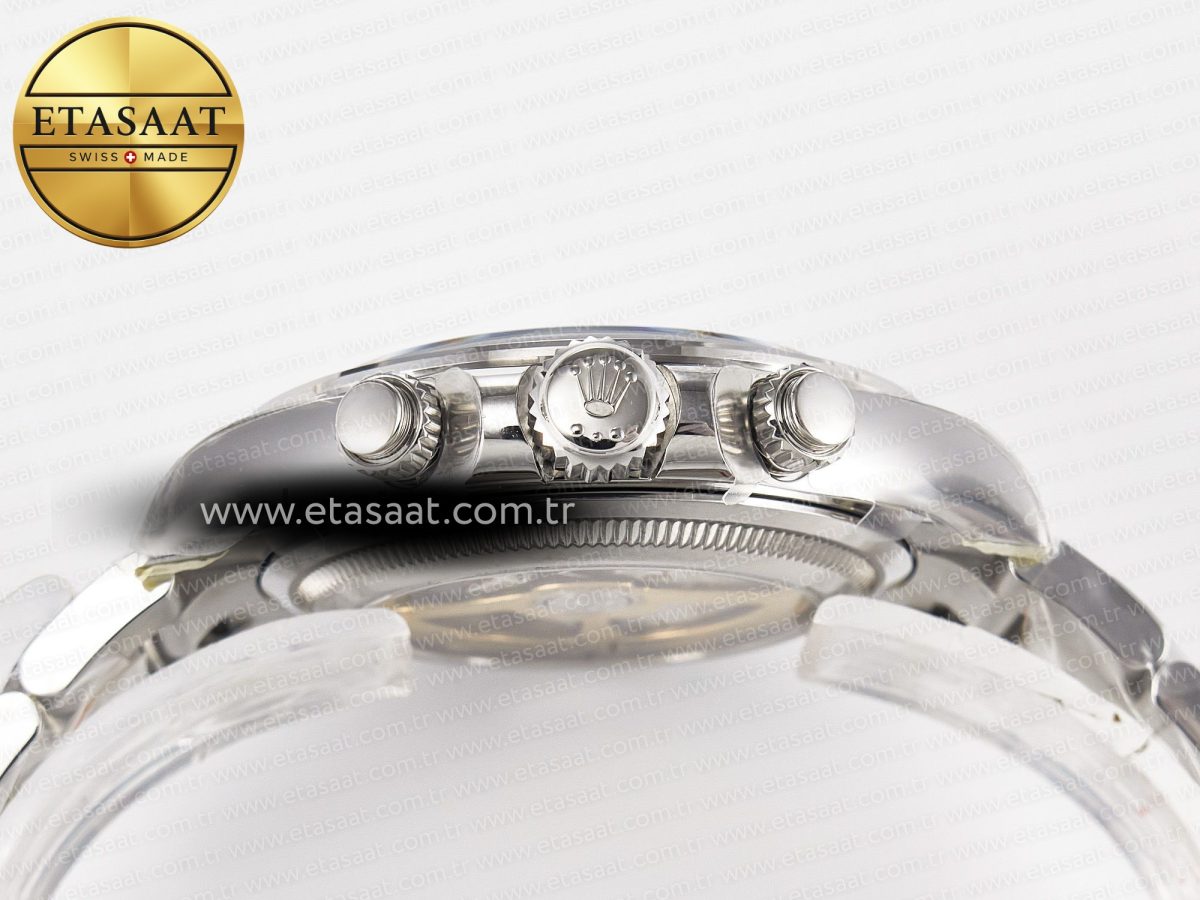 Rolex Daytona 126506 Clean 1:1 Best Edition 904L Steel Ice Blue Dial Crystral Markers on SS Braclet SH4131 - Görsel 16