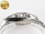 Rolex Daytona 126506 Clean 1:1 Best Edition 904L Steel Ice Blue Dial Crystral Markers on SS Braclet SH4131 - Görsel 16