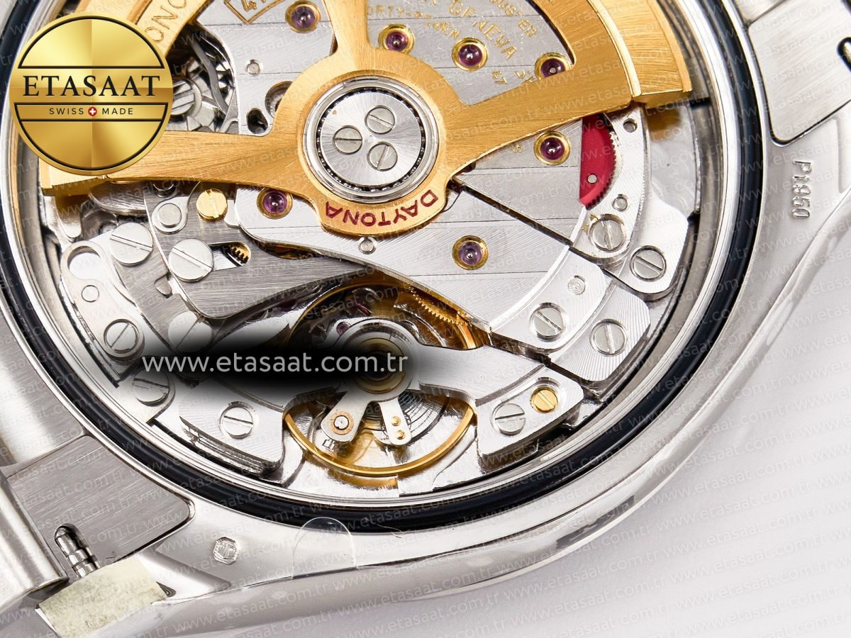 Rolex Daytona 126506 Clean 1:1 Best Edition 904L Steel Ice Blue Dial Crystral Markers on SS Braclet SH4131 - Görsel 23