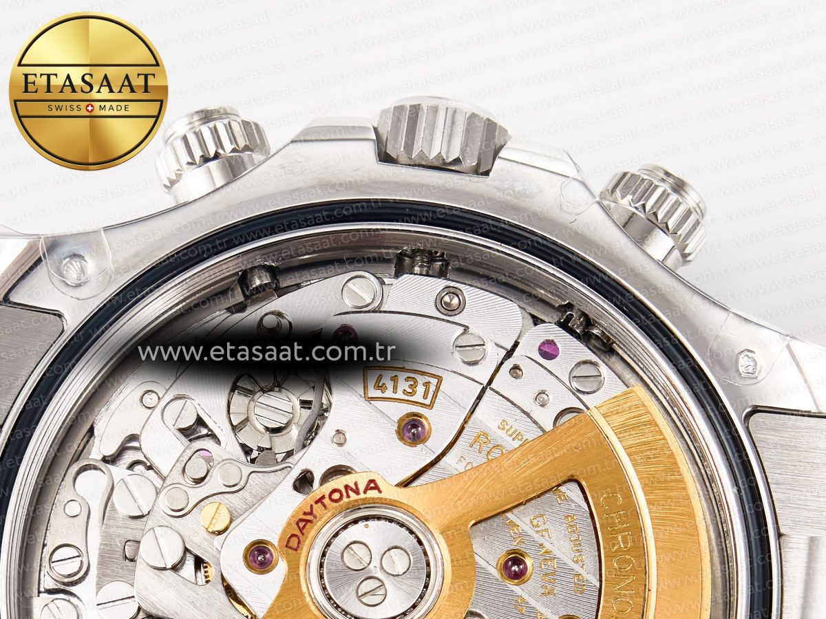 Rolex Daytona 126506 Clean 1:1 Best Edition 904L Steel Ice Blue Dial Crystral Markers on SS Braclet SH4131 - Görsel 24
