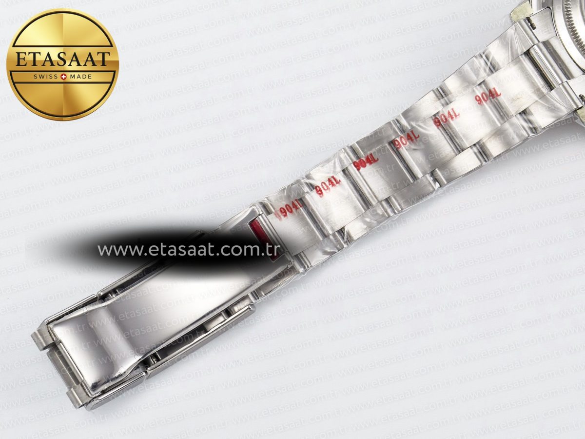 Rolex Daytona 126506 Clean 1:1 Best Edition 904L Steel Ice Blue Dial Crystral Markers on SS Braclet SH4131 - Görsel 28