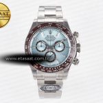 Rolex Daytona 126506 Clean Buz Mavisi Crystral SH4131 Eta Saat - Görsel 3 - 1:1 Süper Klon Saat