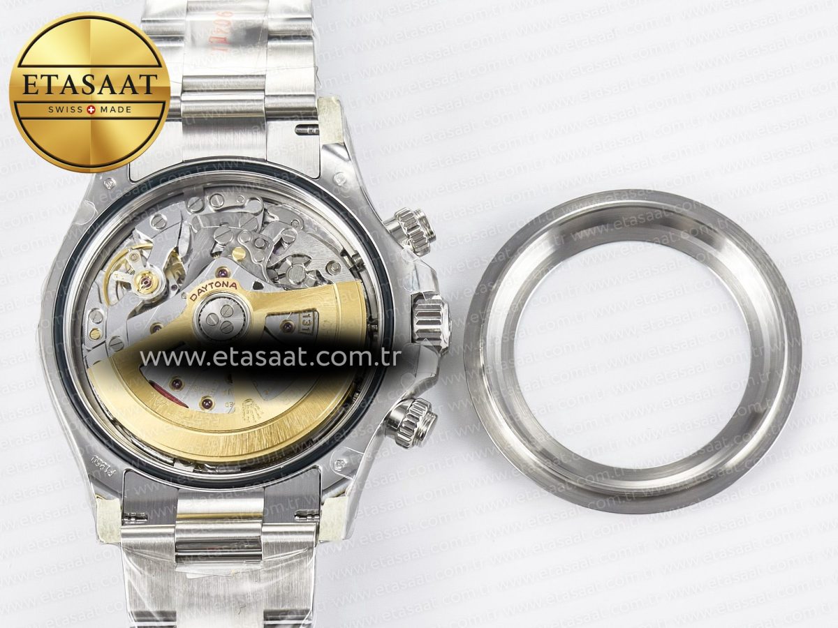 Rolex Daytona 126506 Clean 1:1 Best Edition 904L Steel Ice Blue Dial Lume Markers on SS Braclet SH4131 - Görsel 18
