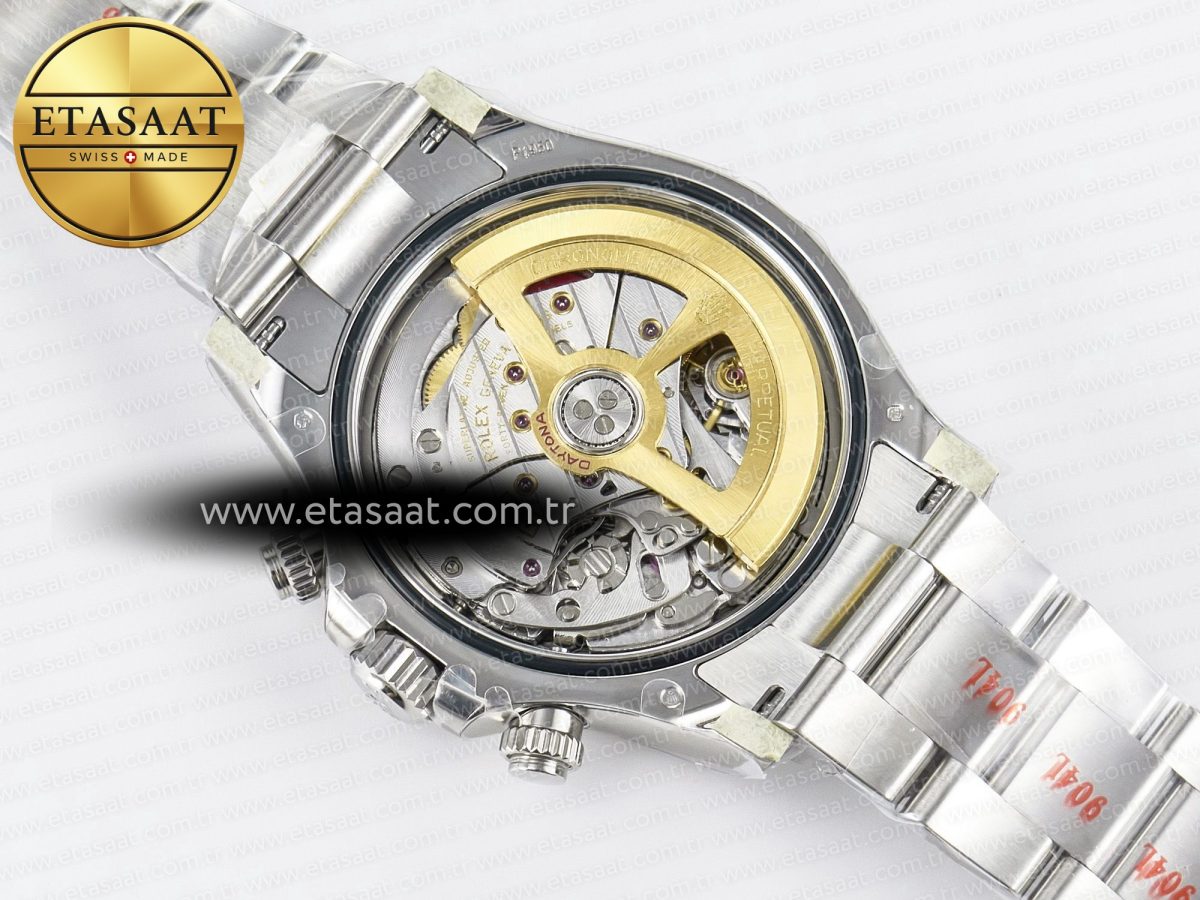 Rolex Daytona 126506 Clean 1:1 Best Edition 904L Steel Ice Blue Dial Lume Markers on SS Braclet SH4131 - Görsel 19