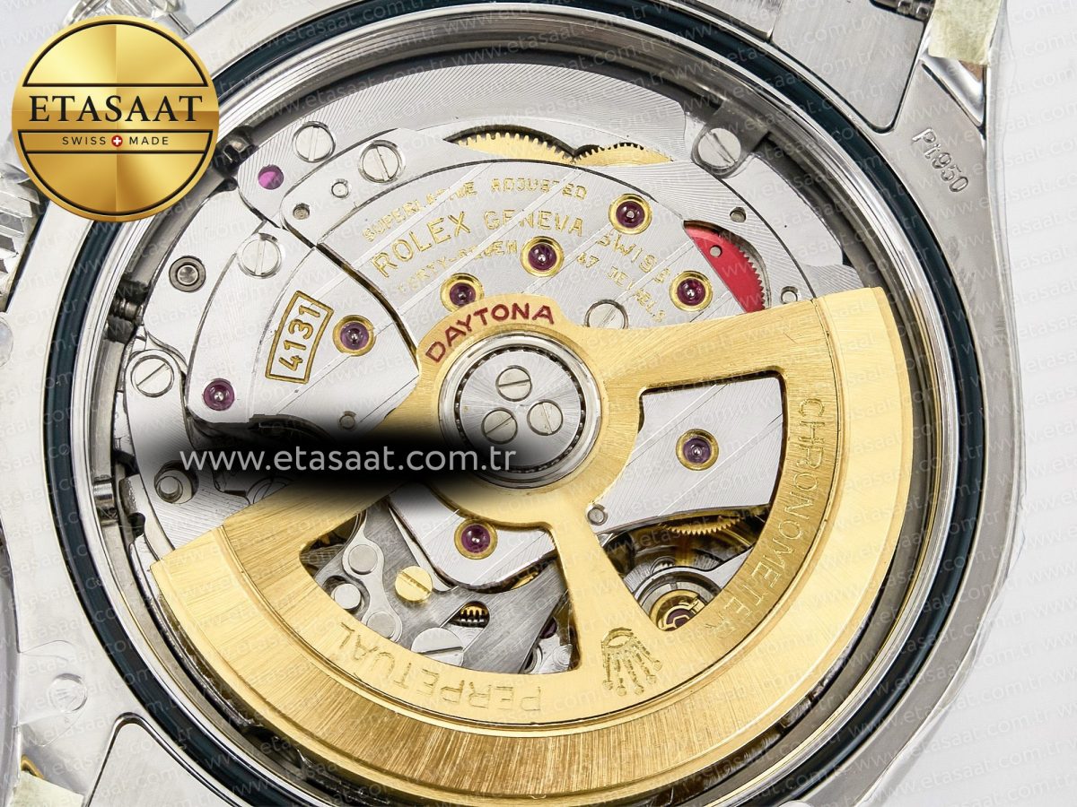 Rolex Daytona 126506 Clean 1:1 Best Edition 904L Steel Ice Blue Dial Lume Markers on SS Braclet SH4131 - Görsel 22