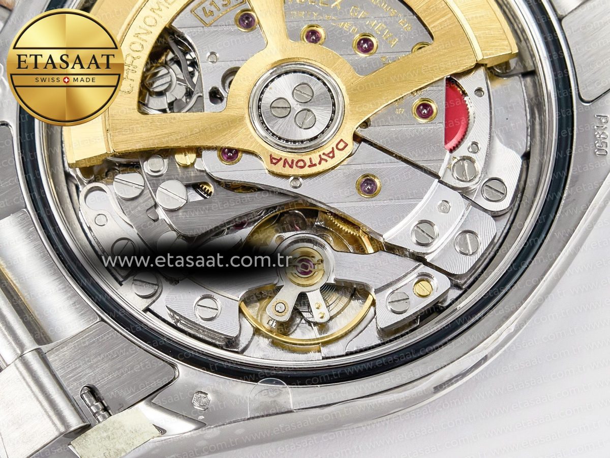 Rolex Daytona 126506 Clean 1:1 Best Edition 904L Steel Ice Blue Dial Lume Markers on SS Braclet SH4131 - Görsel 23