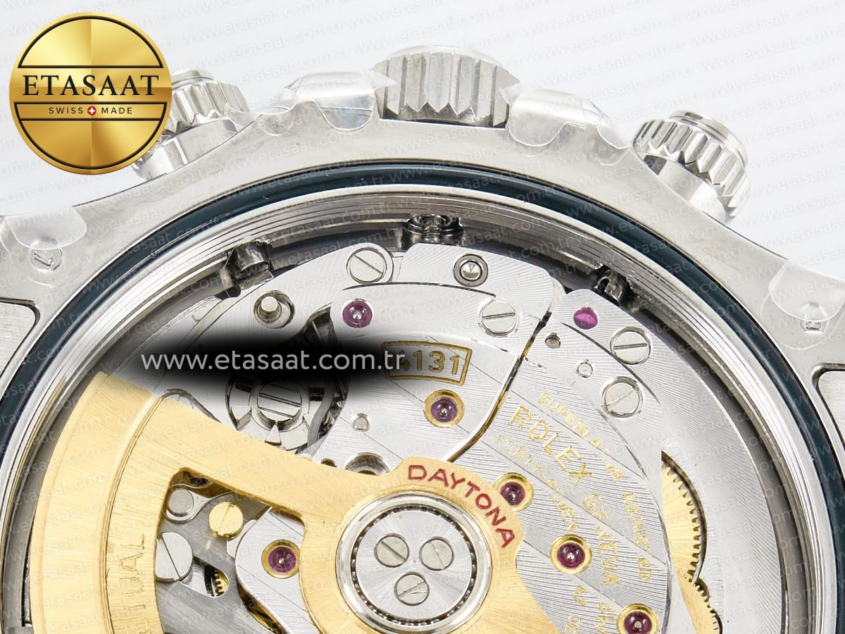 Rolex Daytona 126506 Clean 1:1 Best Edition 904L Steel Ice Blue Dial Lume Markers on SS Braclet SH4131 - Görsel 24
