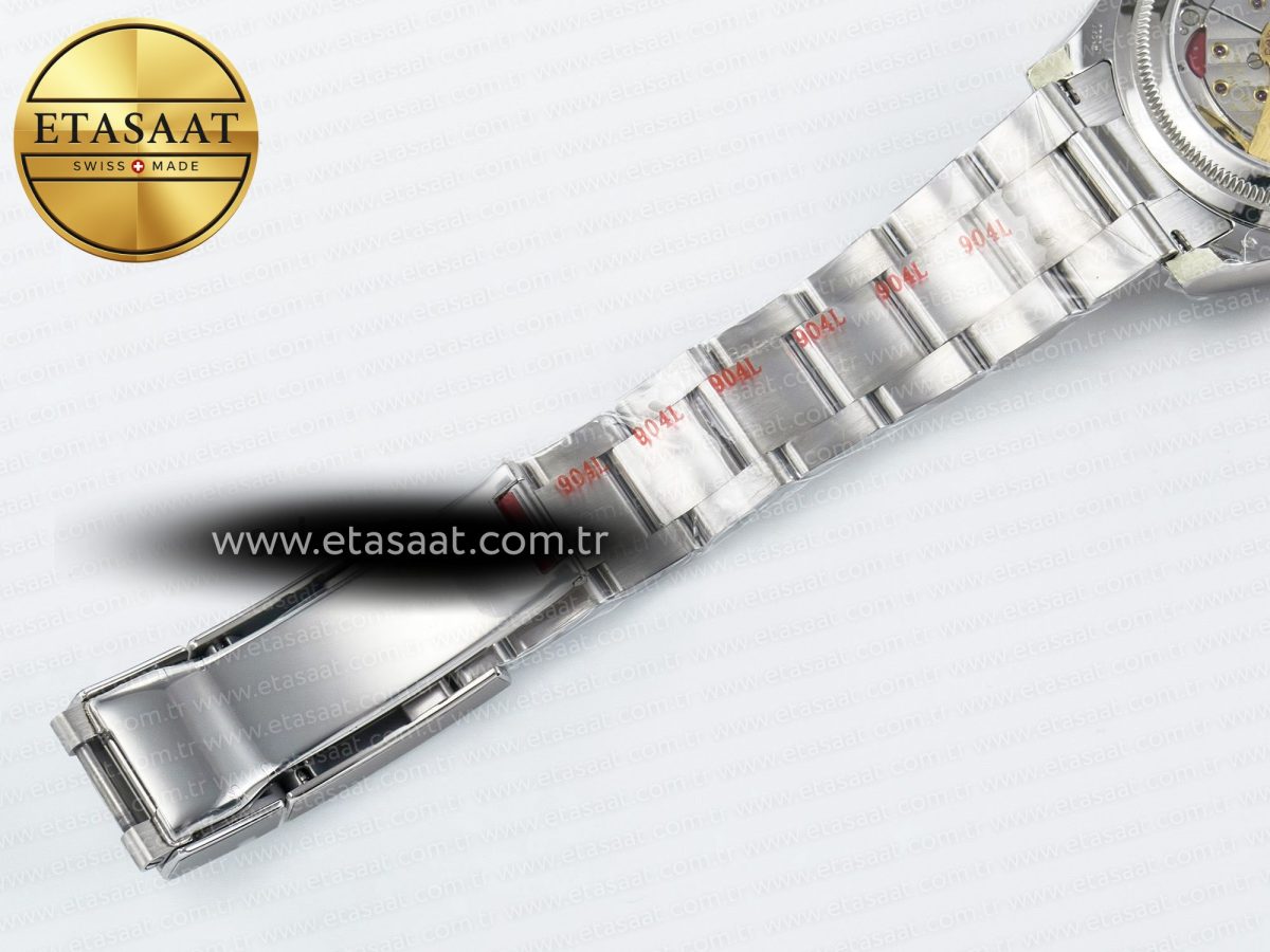 Rolex Daytona 126506 Clean 1:1 Best Edition 904L Steel Ice Blue Dial Lume Markers on SS Braclet SH4131 - Görsel 28